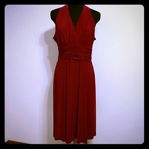 Evan Picone red dress size 12